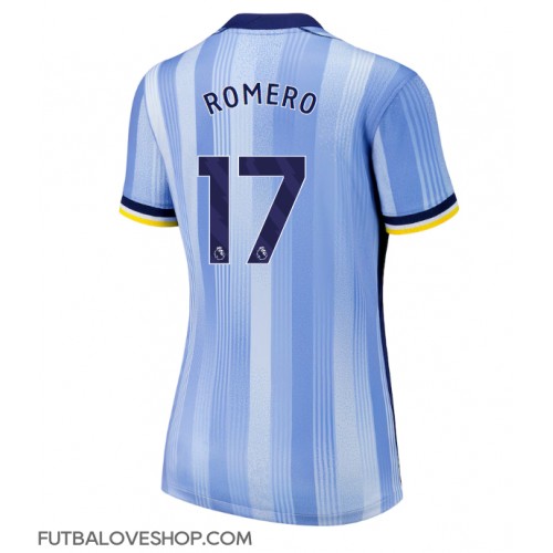 Dres Tottenham Hotspur Cristian Romero #17 Preč pre Ženy 2024-25 Krátky Rukáv